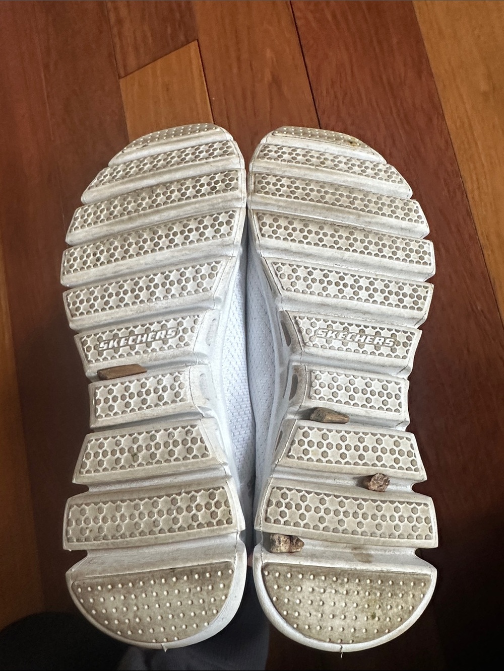 Skechers Slip-On Athletic Sneakers in White - Picture 3 of 3